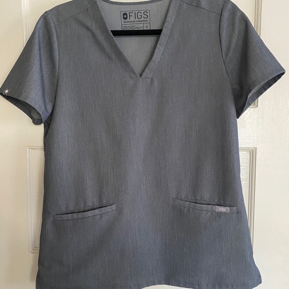 FIGS Graphite Casma Scub Top-Women’s Size S - Picture 4 of 5